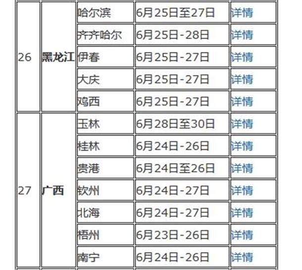 自考本科几号考试,2022年什么时候考试