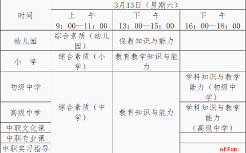 湖南省教师资格证考试时间(教资24年不允许非师范生考)
