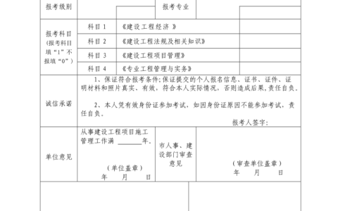 上海一级建造师报名(一级建造师报考条件及专业要求)