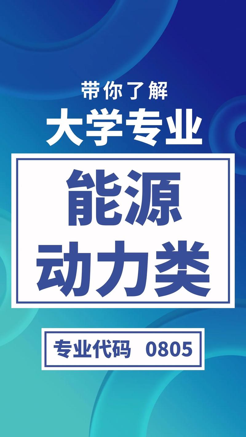 能源动力类专业学什么