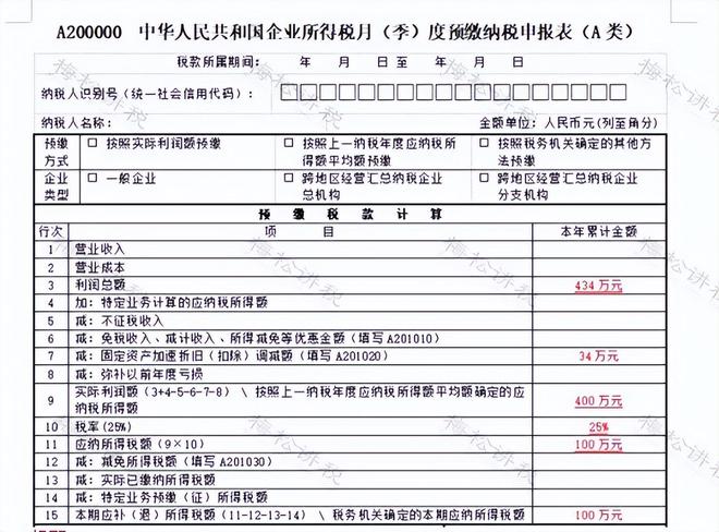 已申报税额合计是什么意思