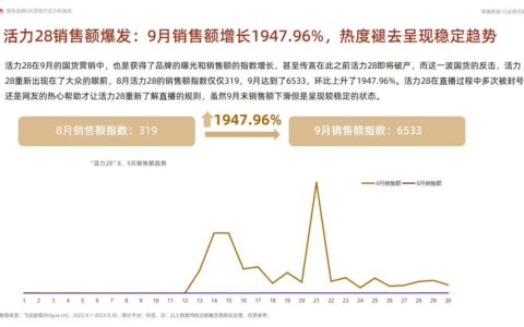 销售额指数公式是什么