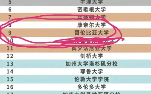 洛斯安第斯哥伦比亚大学相当于国内哪个大学？世界排名多少？