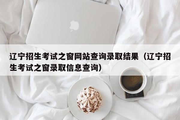 辽宁招生考试之窗网站查询录取结果（辽宁招生考试之窗录取信息查询）