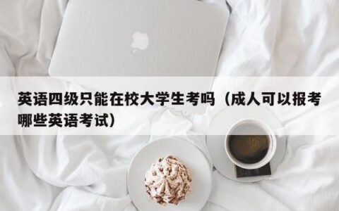 英语四级只能在校大学生考吗（成人可以报考哪些英语考试）