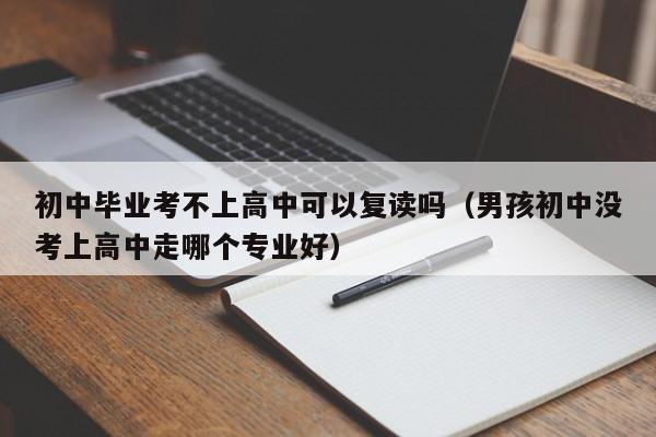 初中毕业考不上高中可以复读吗（男孩初中没考上高中走哪个专业好）