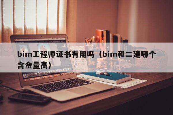 bim工程师证书有用吗（bim和二建哪个含金量高）