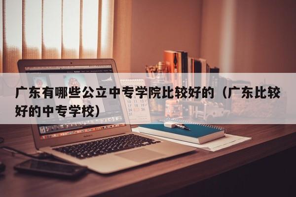 广东有哪些公立中专学院比较好的（广东比较好的中专学校）