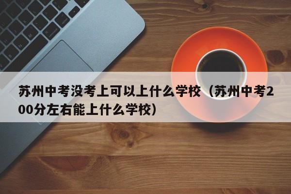 苏州中考没考上可以上什么学校（苏州中考200分左右能上什么学校）