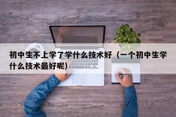 初中生不上学了学什么技术好（一个初中生学什么技术最好呢）