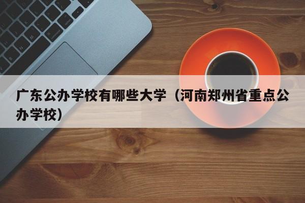 广东公办学校有哪些大学（河南郑州省重点公办学校）