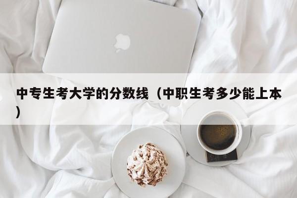 中专生考大学的分数线（中职生考多少能上本）